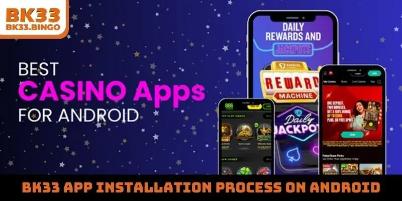 BK33 app installation process on Android
