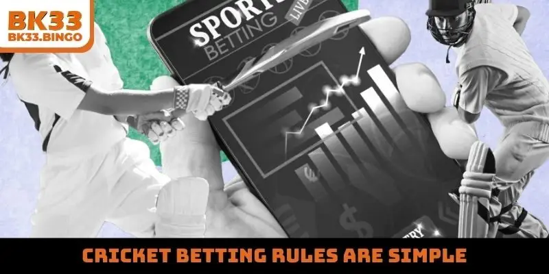 Cricket betting rules are simple