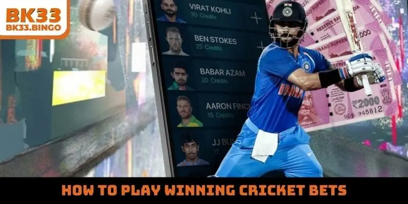 How to play winning cricket bets