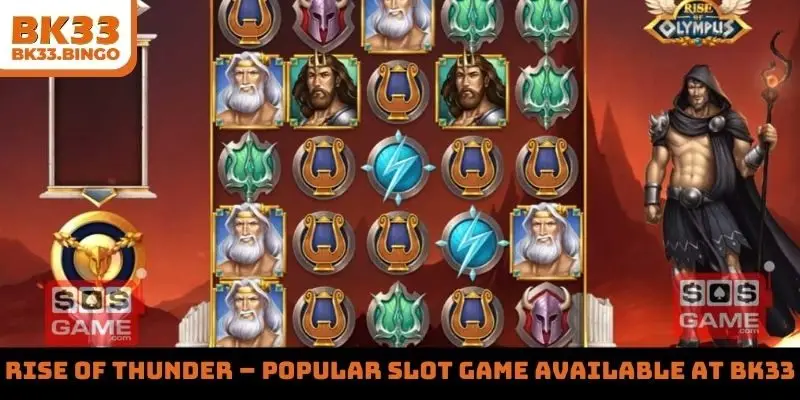 Rise of Thunder – Popular slot game available at BK33